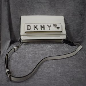 DKNY White Crossbody Bag